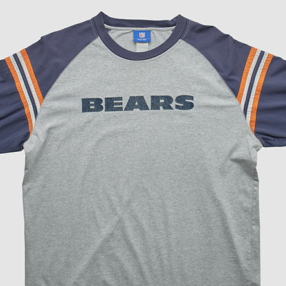 Fanatics Chicago Bears NFL 2000s Long Sleeve T-shirt Heather Gray Vintage