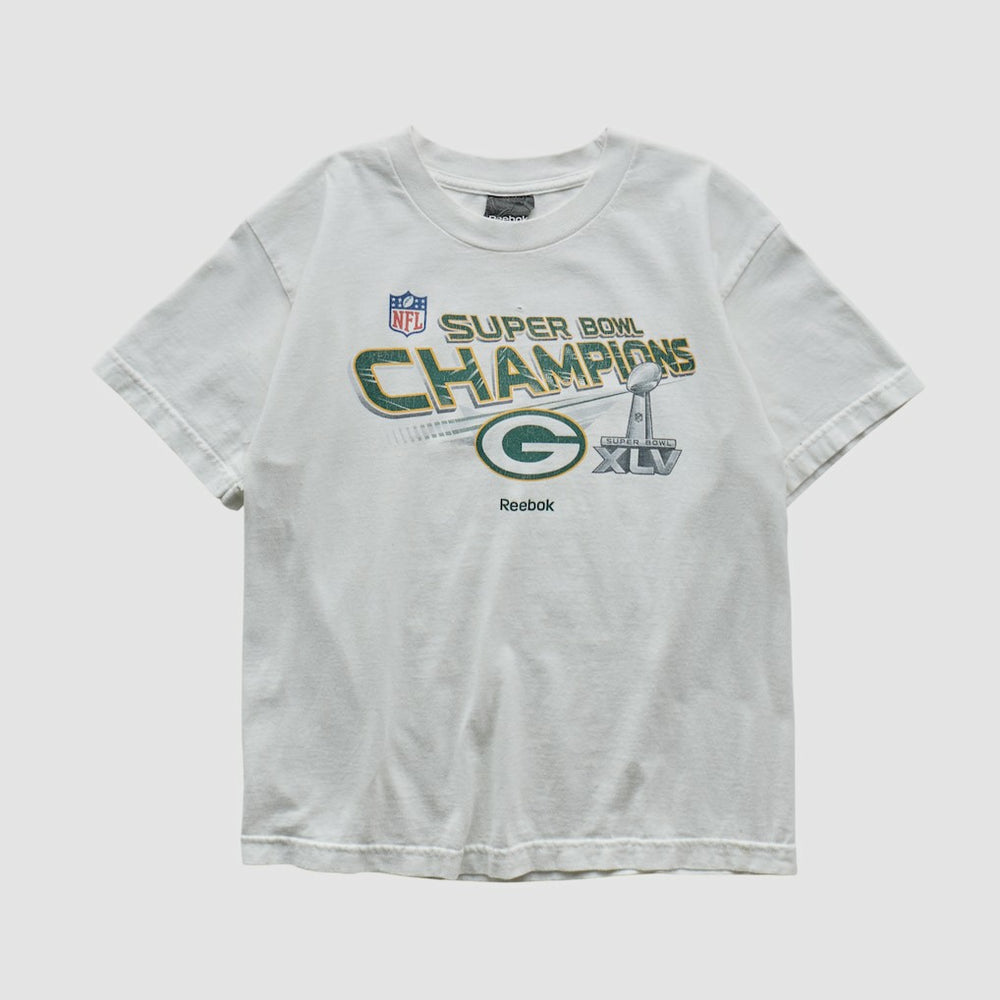 Fanatics Green Bay Packers Reebok 2011 T-shirt White Vintage