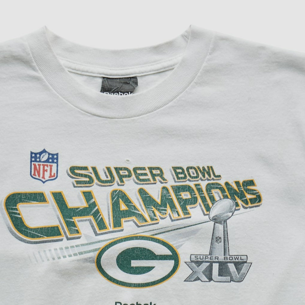 Fanatics Green Bay Packers Reebok 2011 T-shirt White Vintage