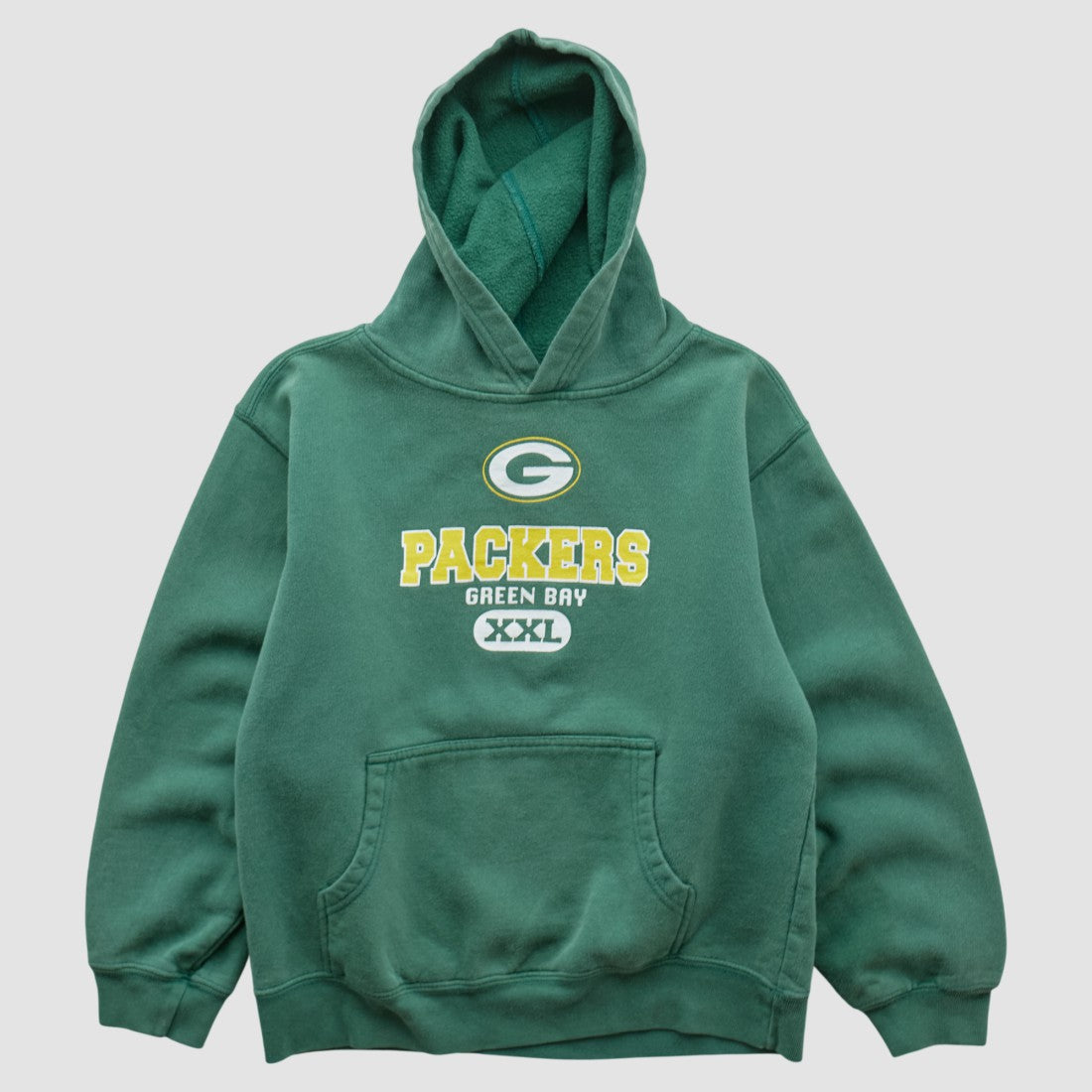 Fanatics Green Bay Packers NFL 2000s Hooded Sweatshirt Green Vintage