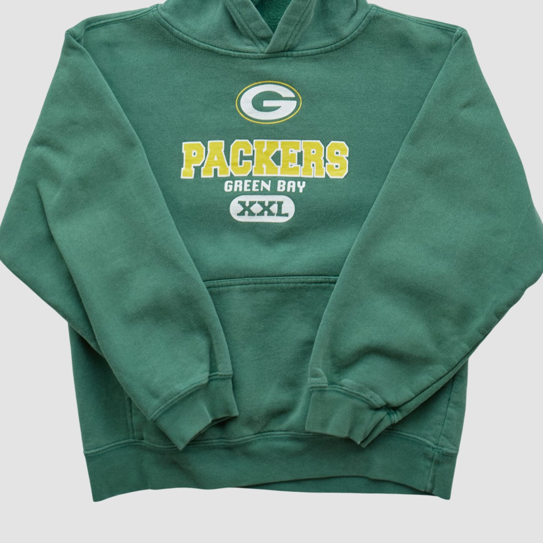 Fanatics Green Bay Packers NFL 2000s Hooded Sweatshirt Green Vintage