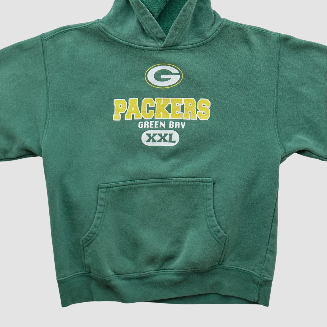 Fanatics Green Bay Packers NFL 2000s Hooded Sweatshirt Green Vintage