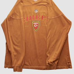 Fanatics Kansas City Chiefs NFL 2000s Pullover Sweatshirt Brown Vintage