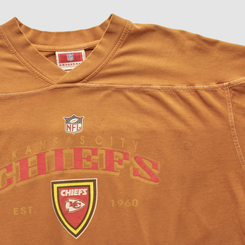 Fanatics Kansas City Chiefs NFL 2000s Pullover Sweatshirt Brown Vintage