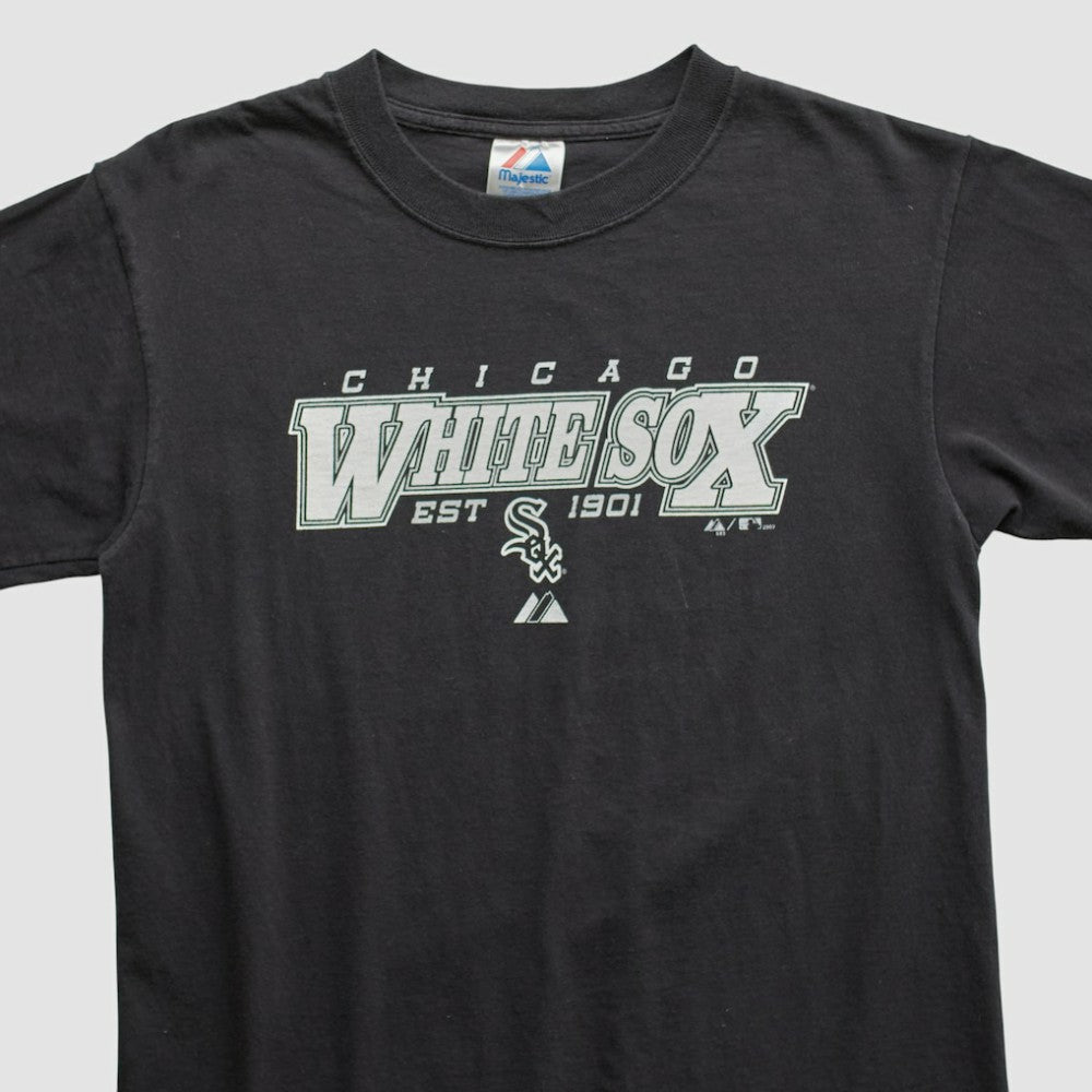 Chicago White Sox Majestic 2007 T-shirt - Black - Vintage - Fanatics Lifestyle