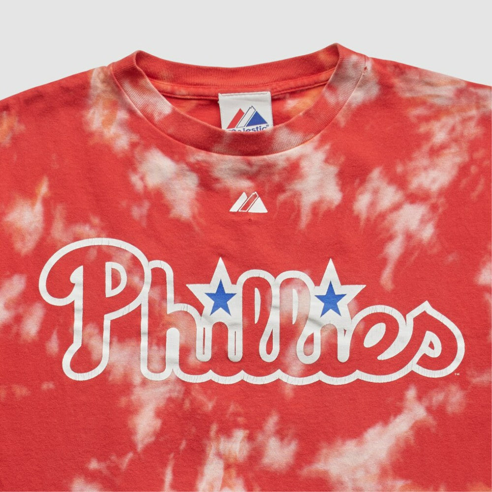 Philadelphia Phillies Majestic 2008 T-shirt - Red - Vintage - Fanatics Lifestyle
