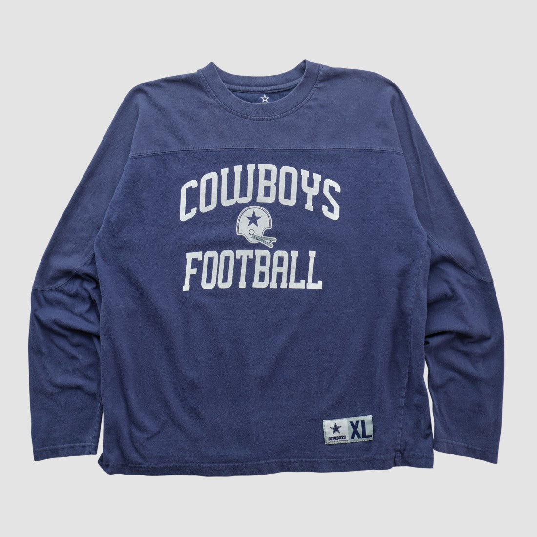 Fanatics Dallas Cowboys Cowboys Authentic Apparel 2000s Long Sleeve T-shirt Navy Vintage