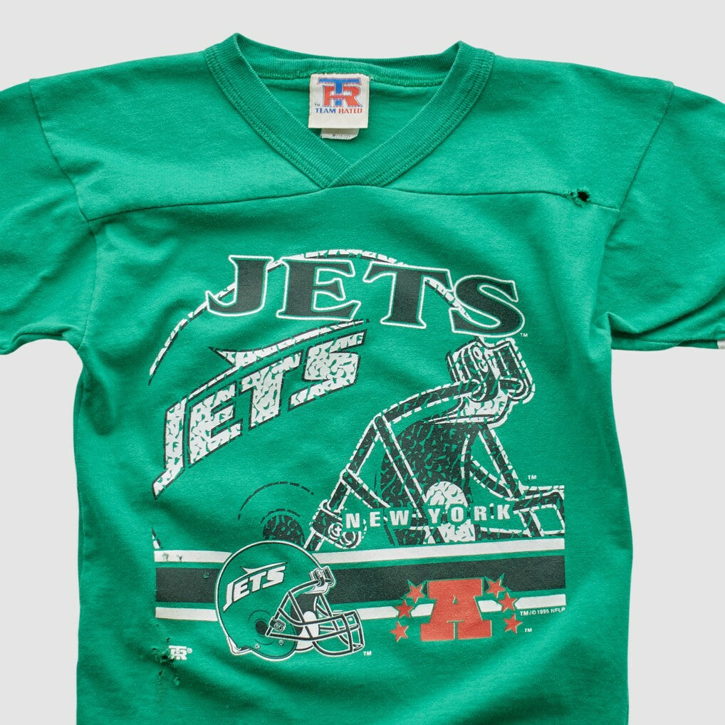Fanatics New York Jets Team Rated 90s T-shirt Green Vintage