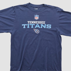 Fanatics Tennessee Titans Reebok 2000s Long Sleeve T-shirt Navy Vintage