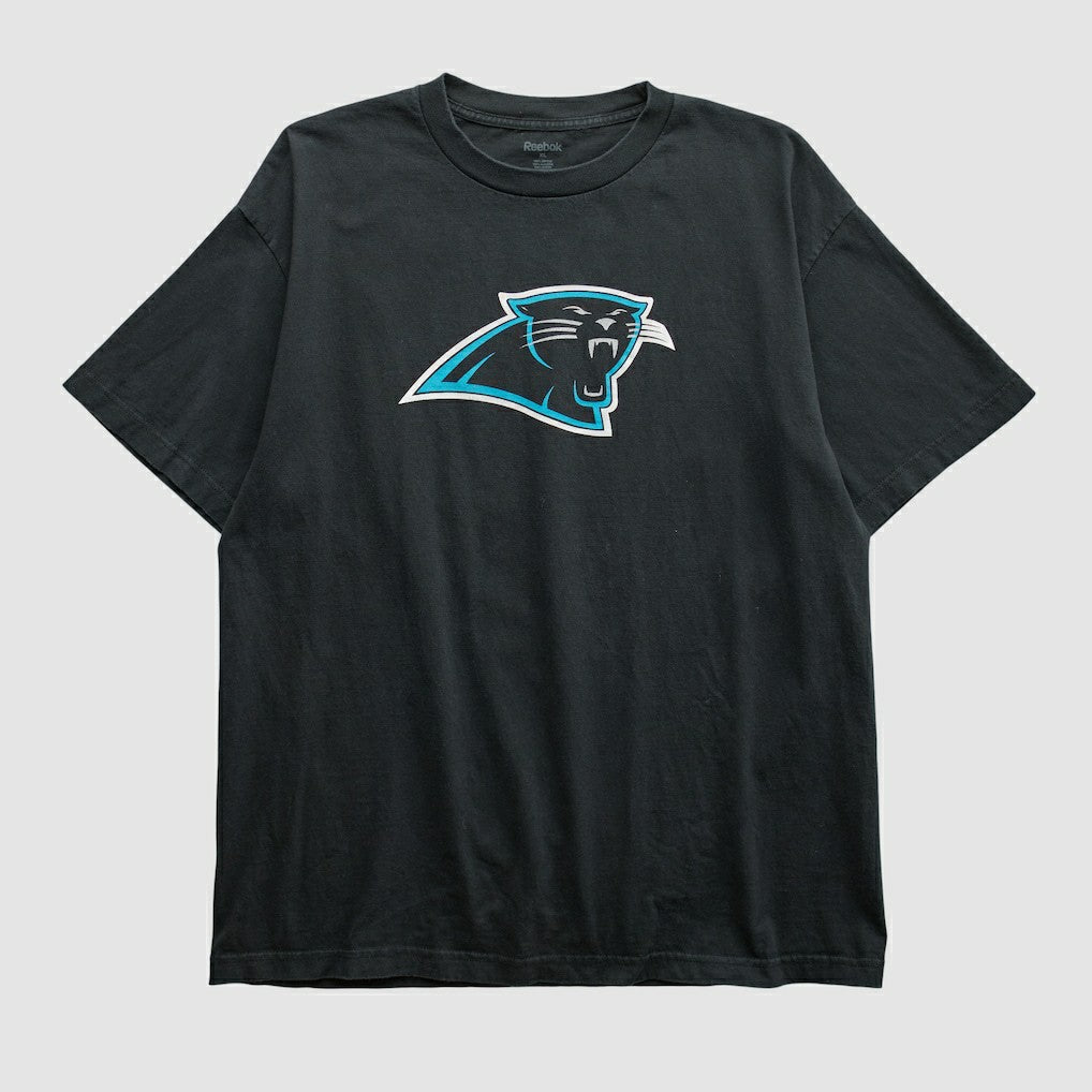 Fanatics Carolina Panthers Reebok 2000s T-shirt Black Vintage