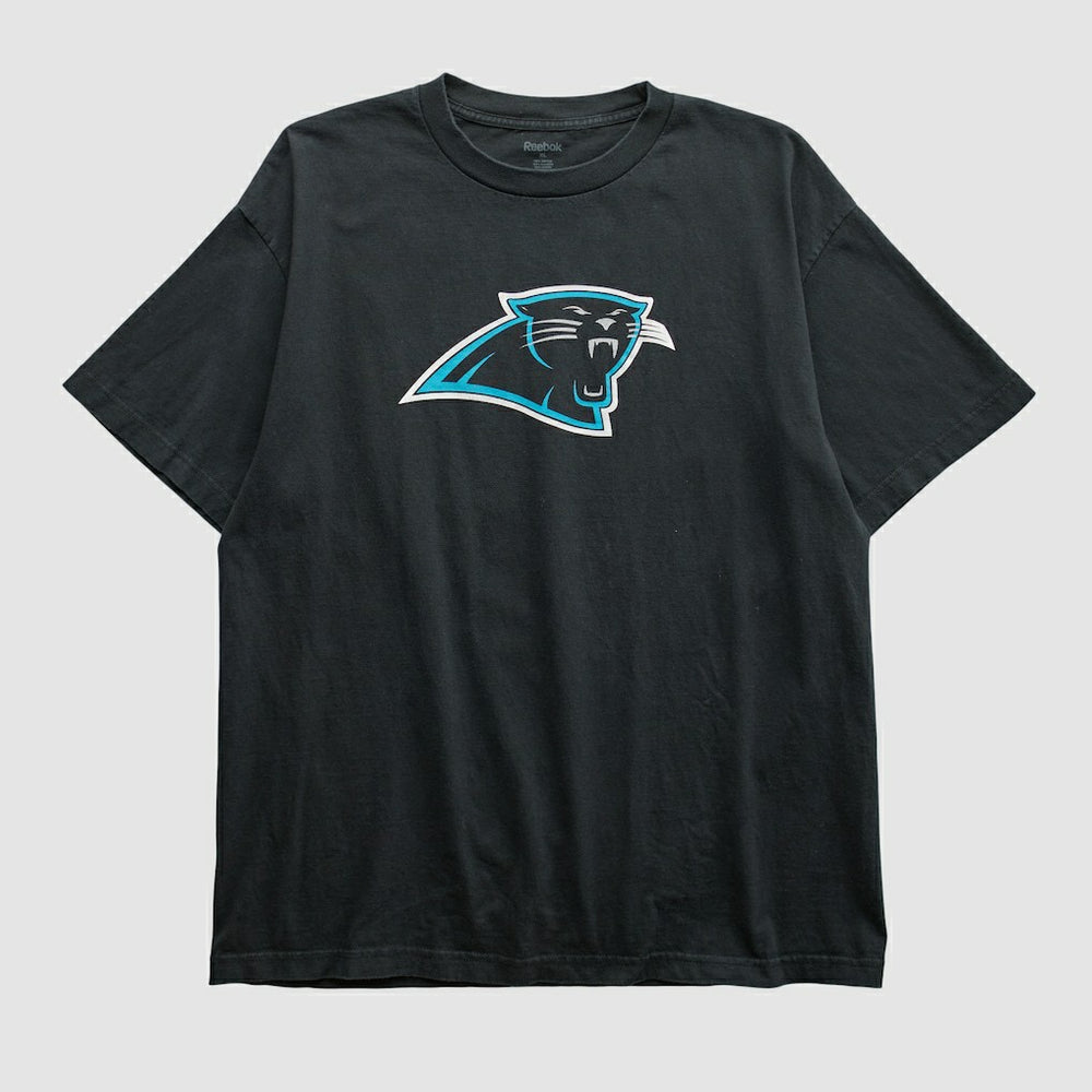 Fanatics Carolina Panthers Reebok 2000s T-shirt Black Vintage