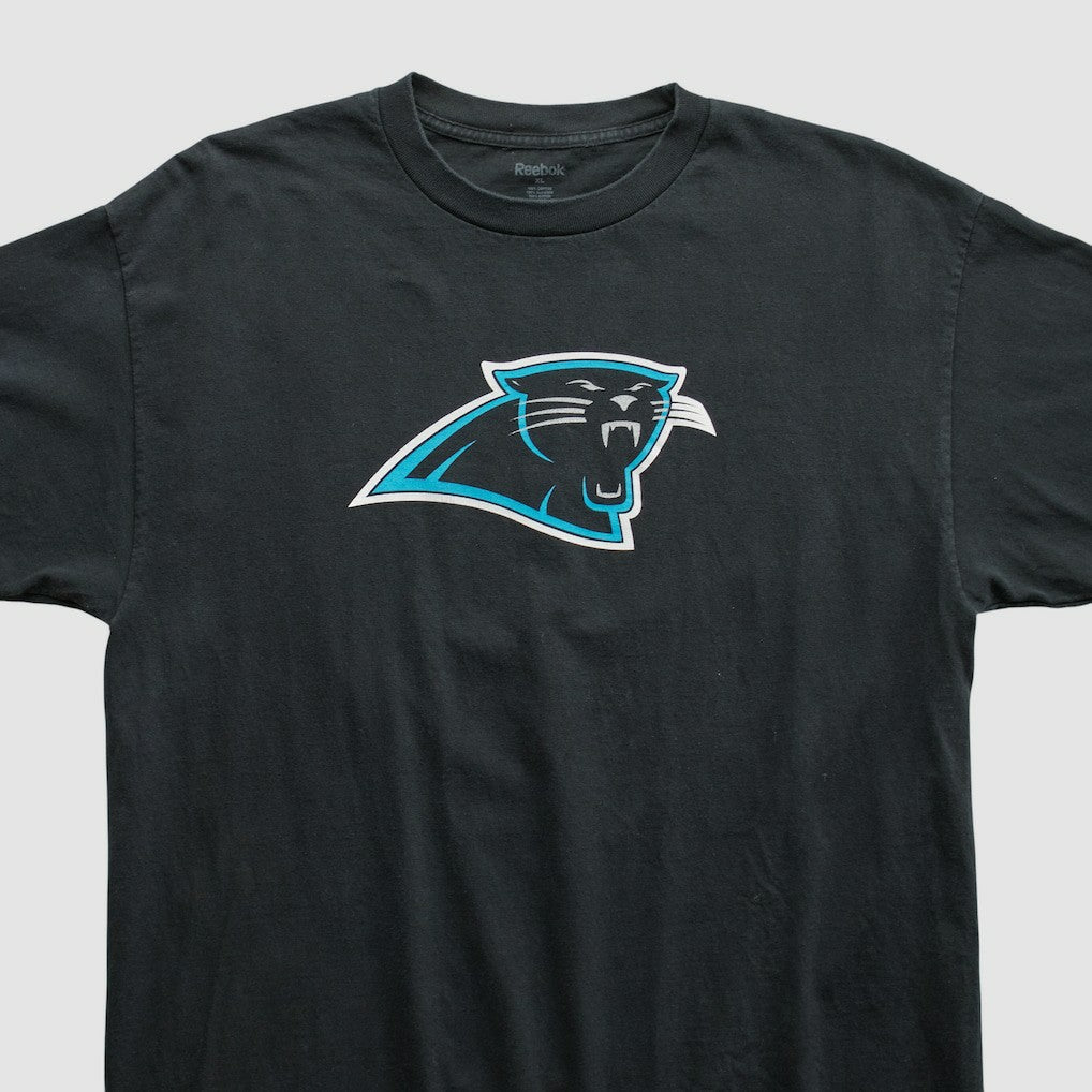 Fanatics Carolina Panthers Reebok 2000s T-shirt Black Vintage