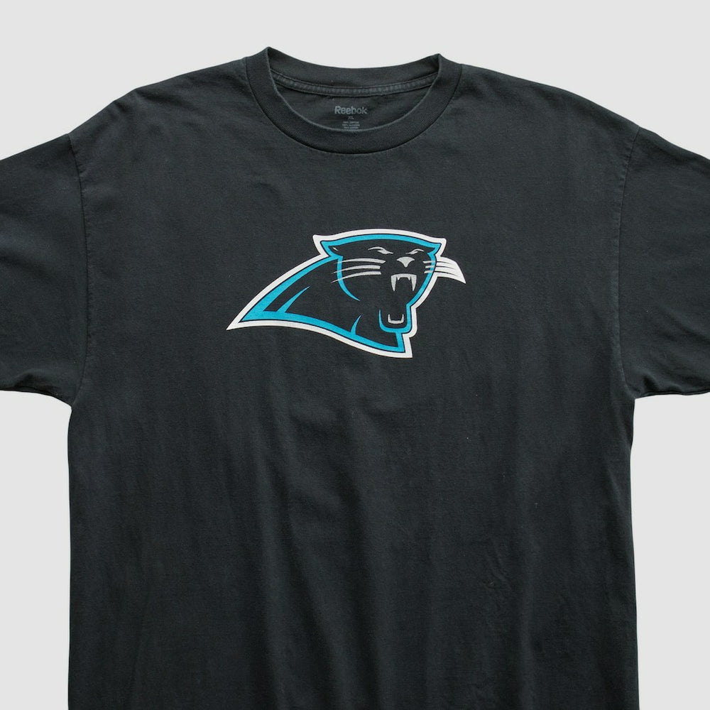 Fanatics Carolina Panthers Reebok 2000s T-shirt Black Vintage