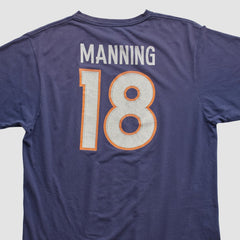 Fanatics Denver Broncos Reebok 2010s T-shirt Navy Vintage