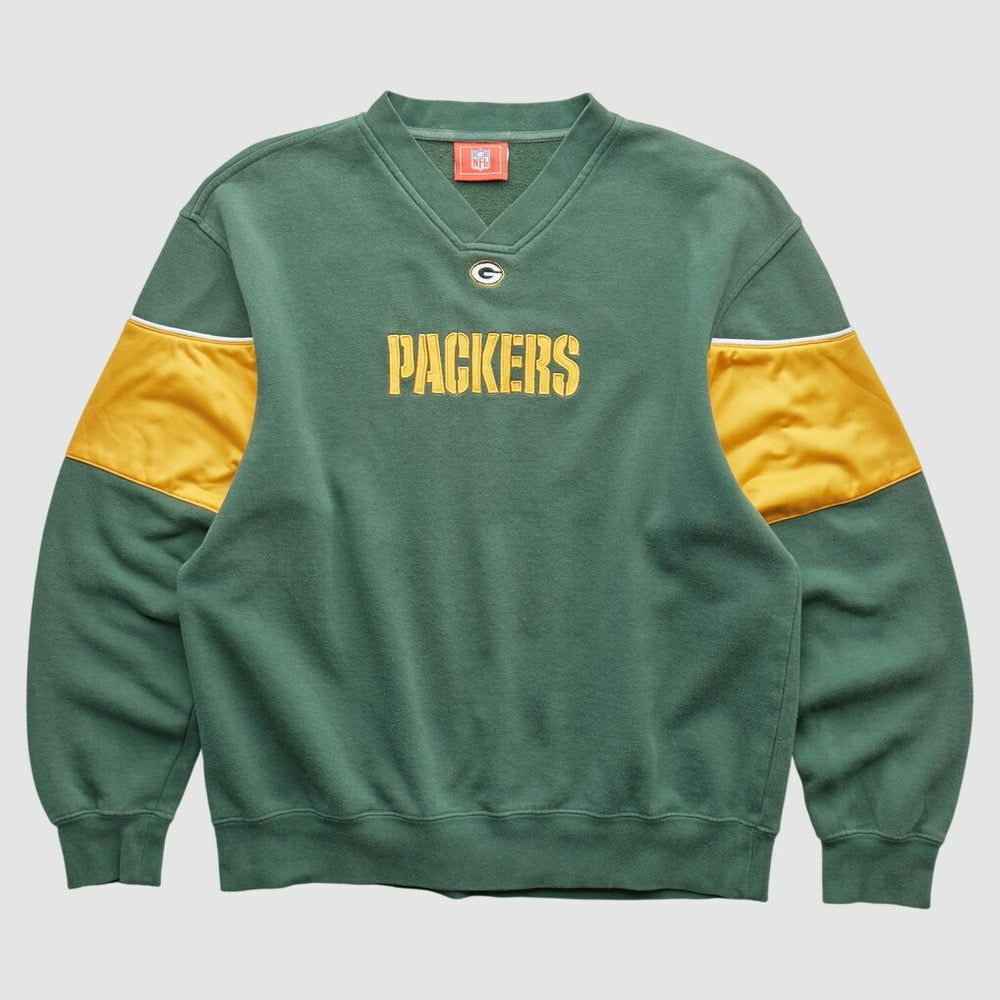 Fanatics Green Bay Packers NFL 2000s Pullover Sweatshirt Green Vintage