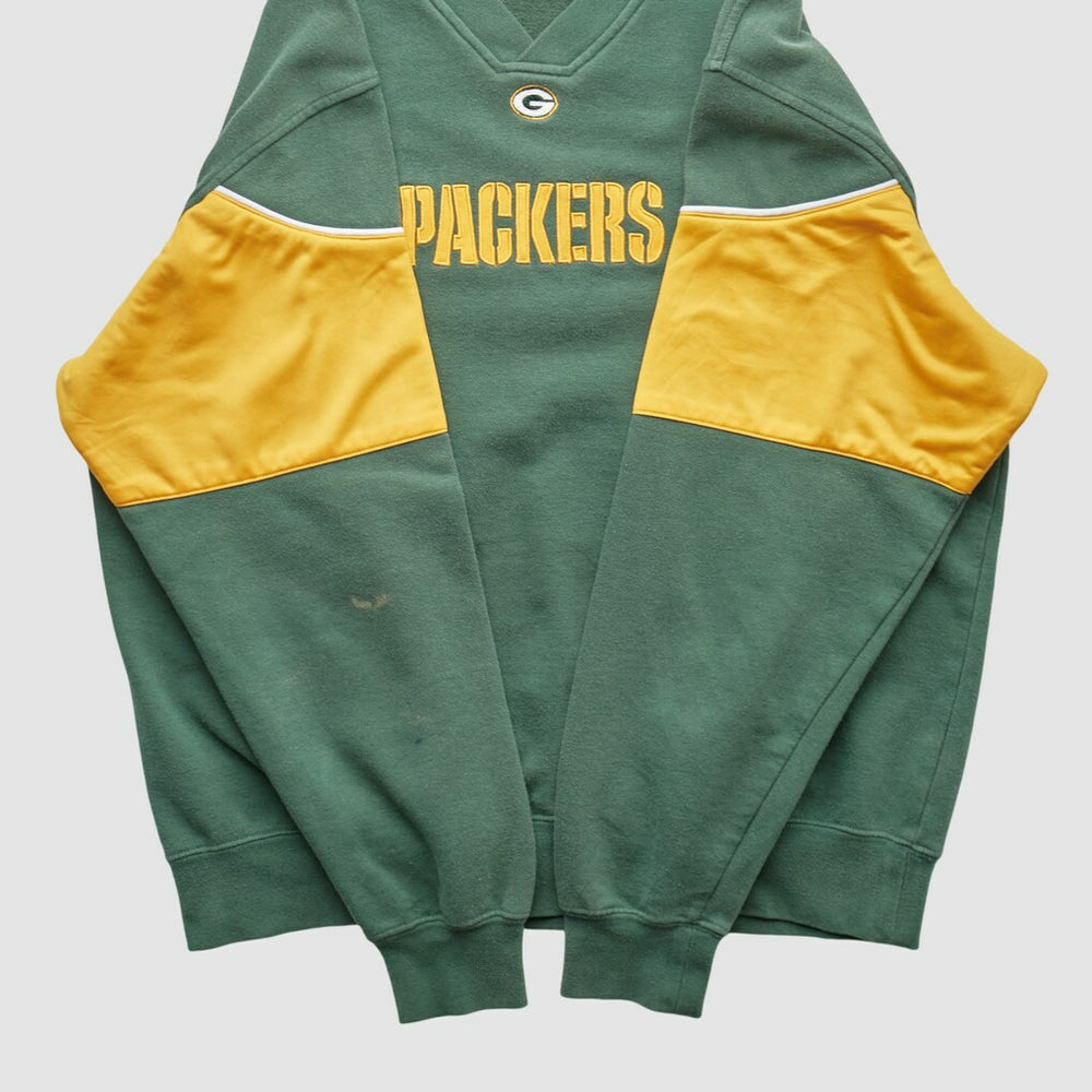 Fanatics Green Bay Packers NFL 2000s Pullover Sweatshirt Green Vintage