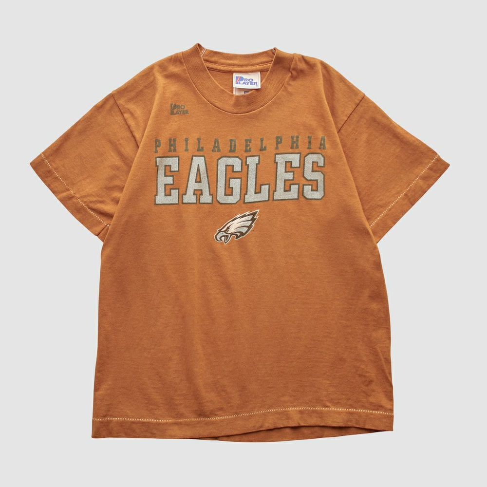 Fanatics Philadelphia Eagles Pro Player 90s T-shirt Orange Vintage