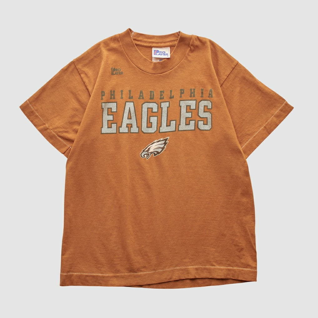 Fanatics Philadelphia Eagles Pro Player 90s T-shirt Orange Vintage