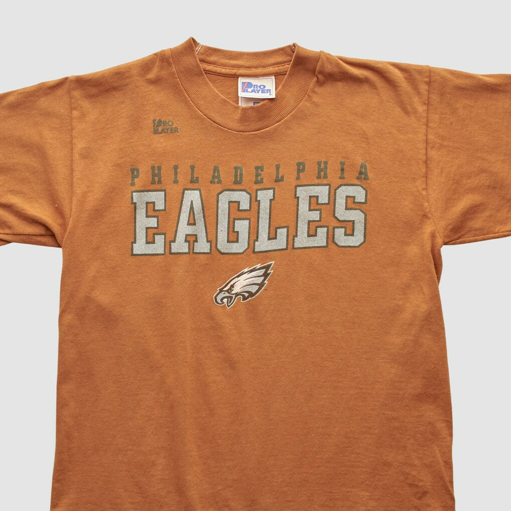 Fanatics Philadelphia Eagles Pro Player 90s T-shirt Orange Vintage