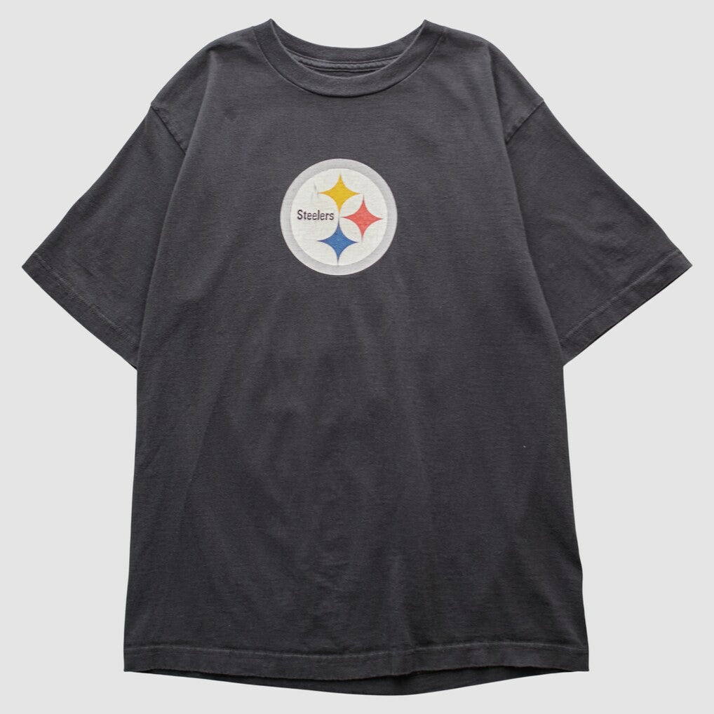 Fanatics Pittsburgh Steelers Reebok 2000s T-shirt Charcoal Vintage