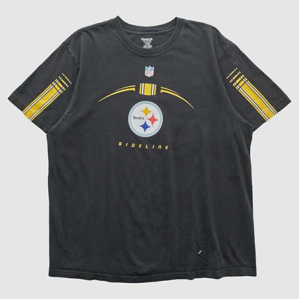 Fanatics Pittsburgh Steelers Reebok 2000s T-shirt Black Vintage