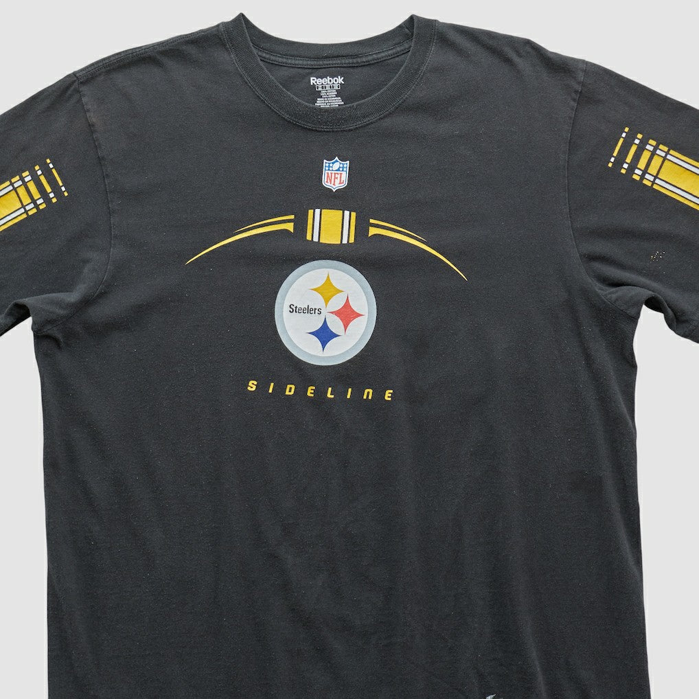 Fanatics Pittsburgh Steelers Reebok 2000s T-shirt Black Vintage