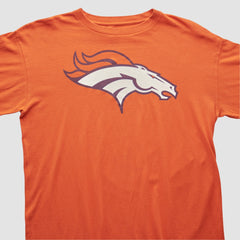 Fanatics Denver Broncos NFL 2000s Long Sleeve T-shirt Orange Vintage
