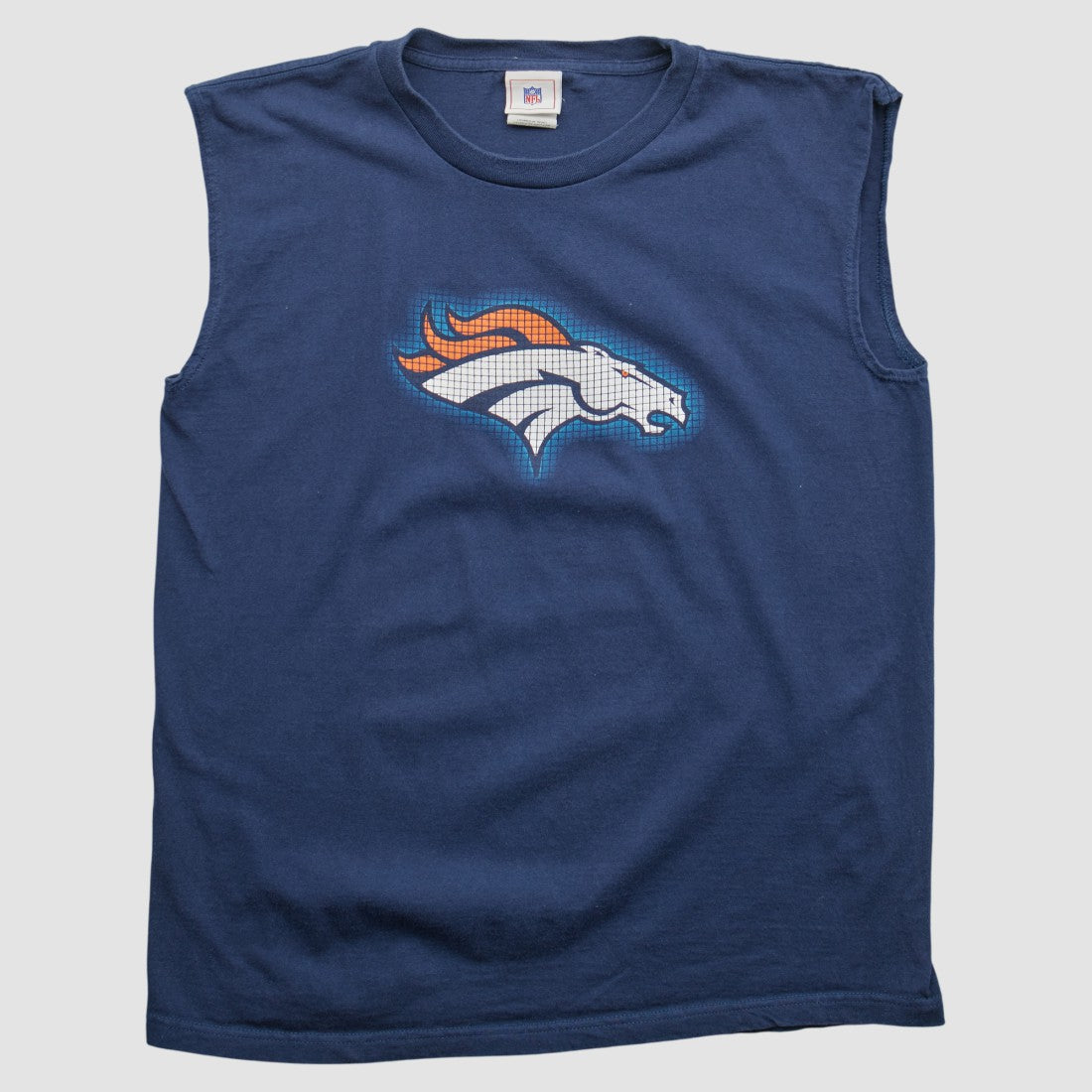 Fanatics Denver Broncos NFL 2000s Tank Navy Vintage