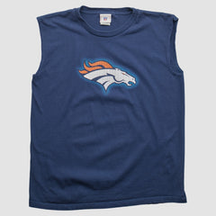 Fanatics Denver Broncos NFL 2000s Tank Navy Vintage