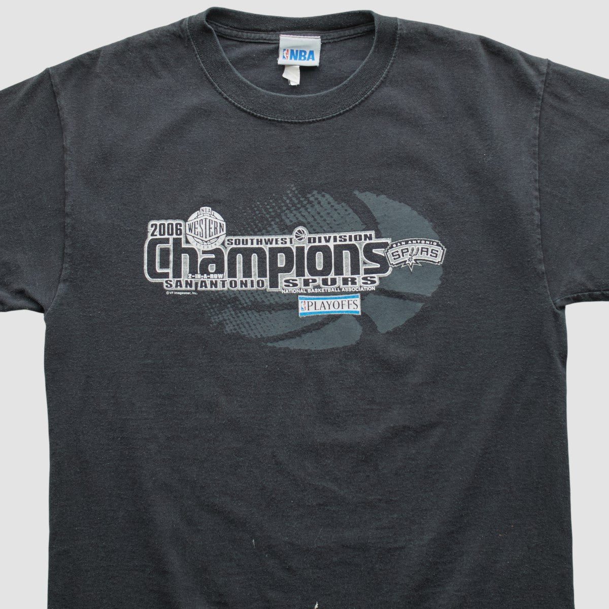 San Antonio Spurs NBA 2006 T-shirt Black Vintage | Vintage US