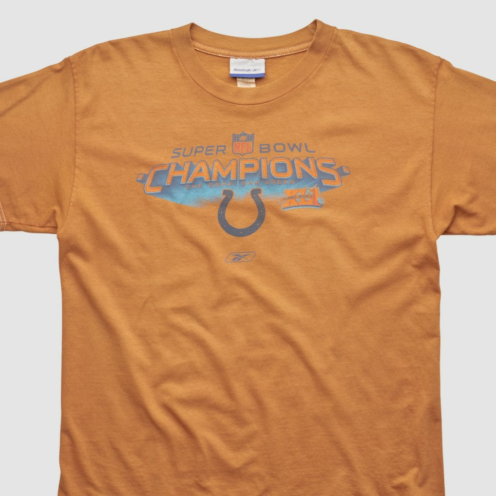 Fanatics Indianapolis Colts Reebok 2007 T-shirt Orange Vintage