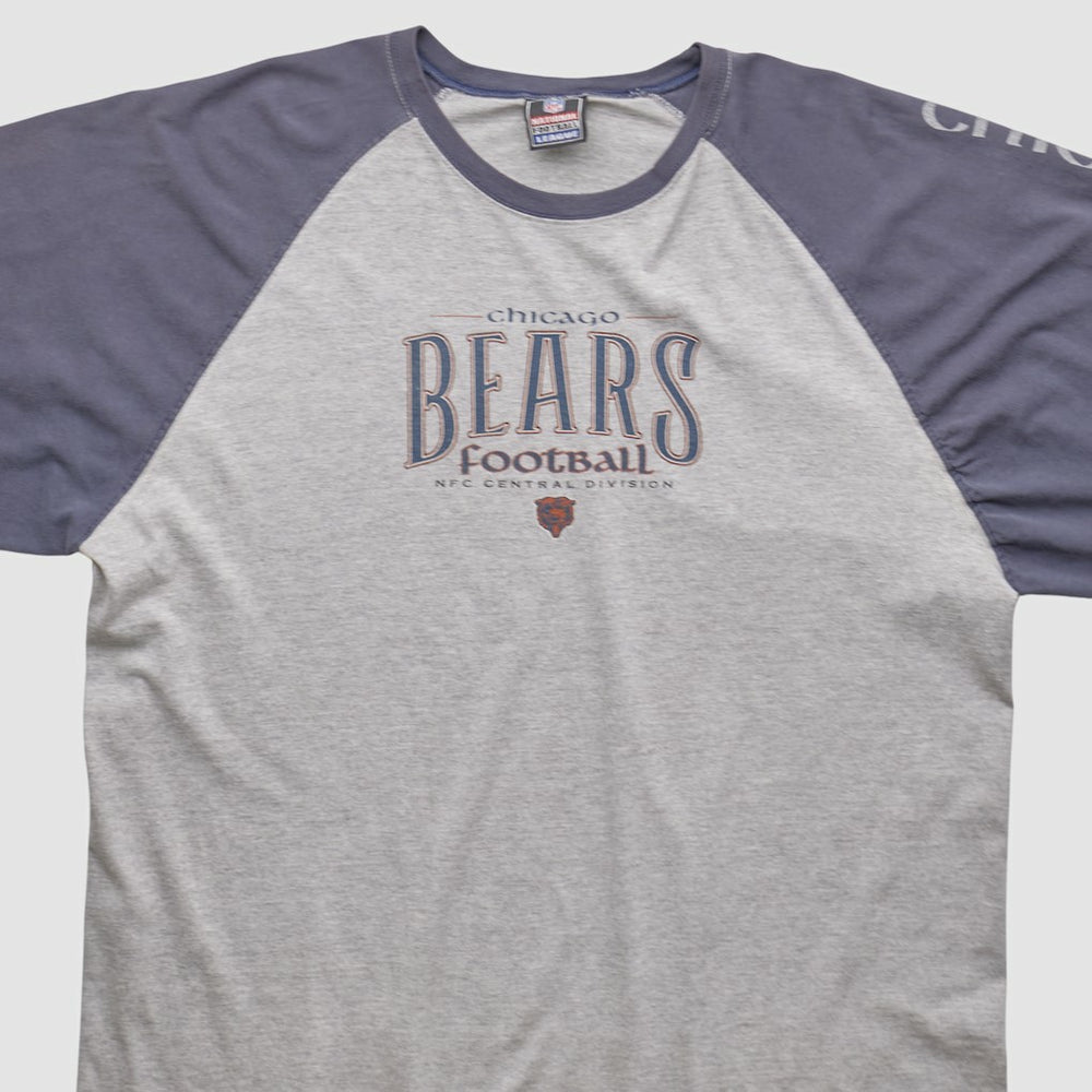 Fanatics Chicago Bears NFL 2000s Long Sleeve T-shirt Heather Gray Vintage