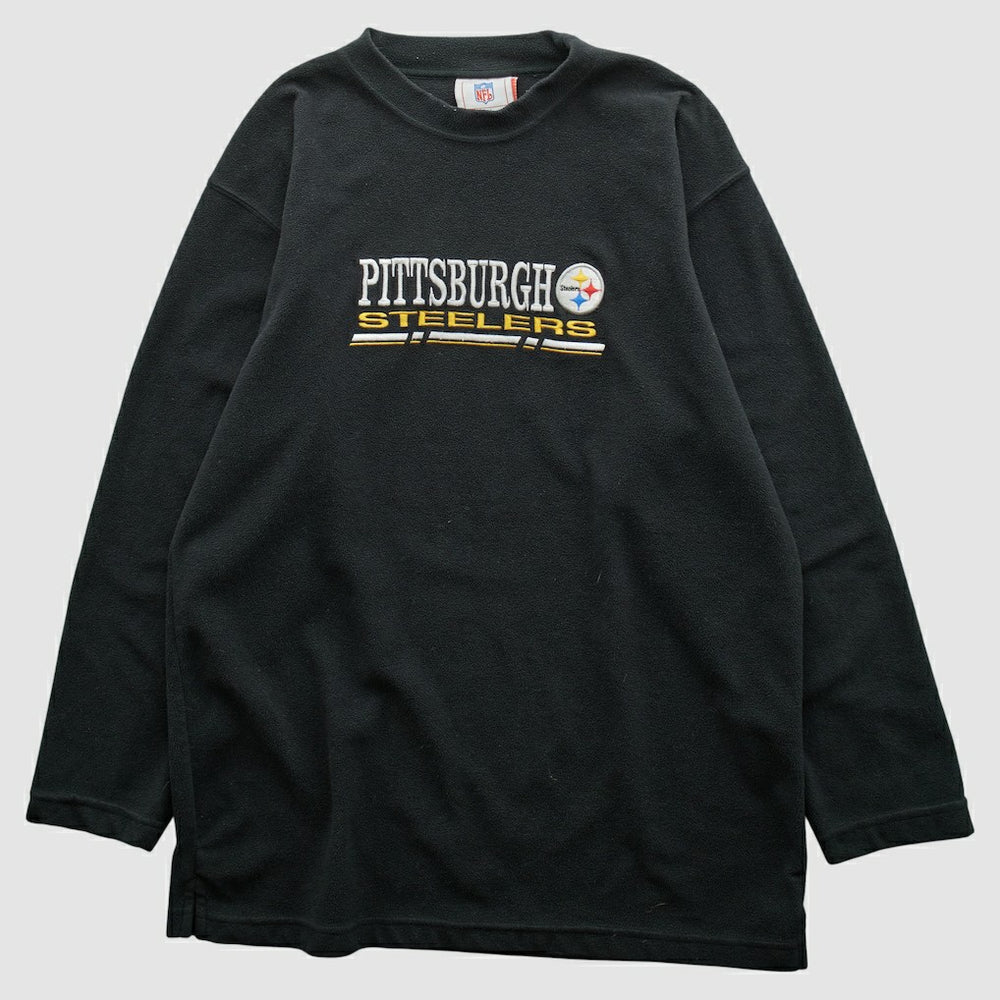 Fanatics Pittsburgh Steelers NFL 2000s Pullover Sweatshirt Black Vintage