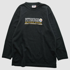 Fanatics Pittsburgh Steelers NFL 2000s Pullover Sweatshirt Black Vintage