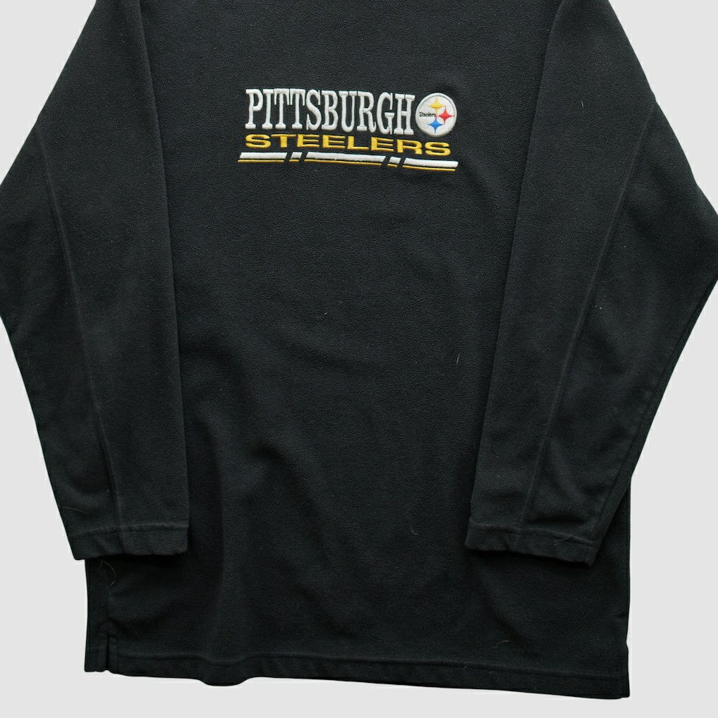 Fanatics Pittsburgh Steelers NFL 2000s Pullover Sweatshirt Black Vintage
