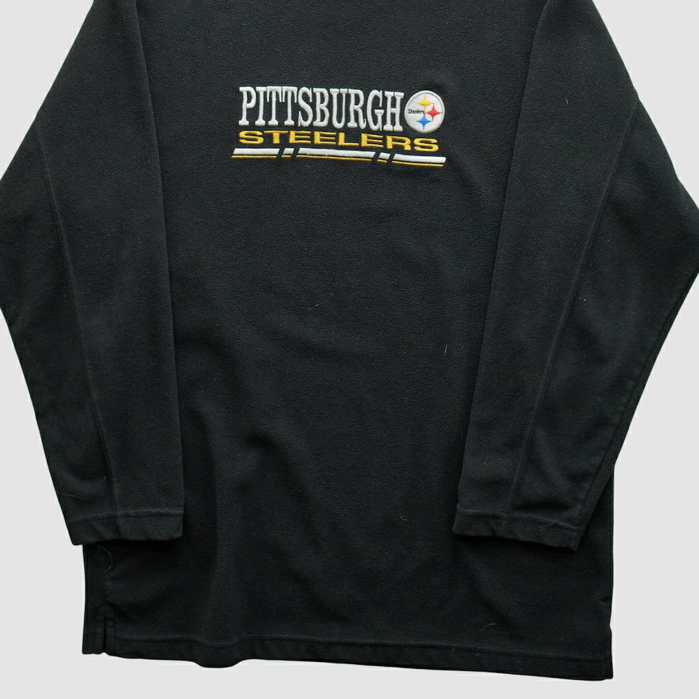 Fanatics Pittsburgh Steelers NFL 2000s Pullover Sweatshirt Black Vintage