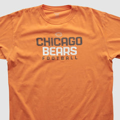 Fanatics Chicago Bears Reebok 2000s Long Sleeve T-shirt Orange Vintage