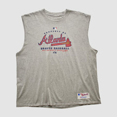 Atlanta Braves 2007 Tank - Heather Gray - 2XVintage - Fanatics Online