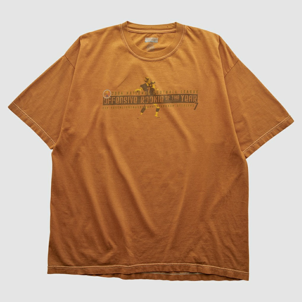 Fanatics Pittsburgh Steelers Reebok 2004 T-shirt Orange Vintage