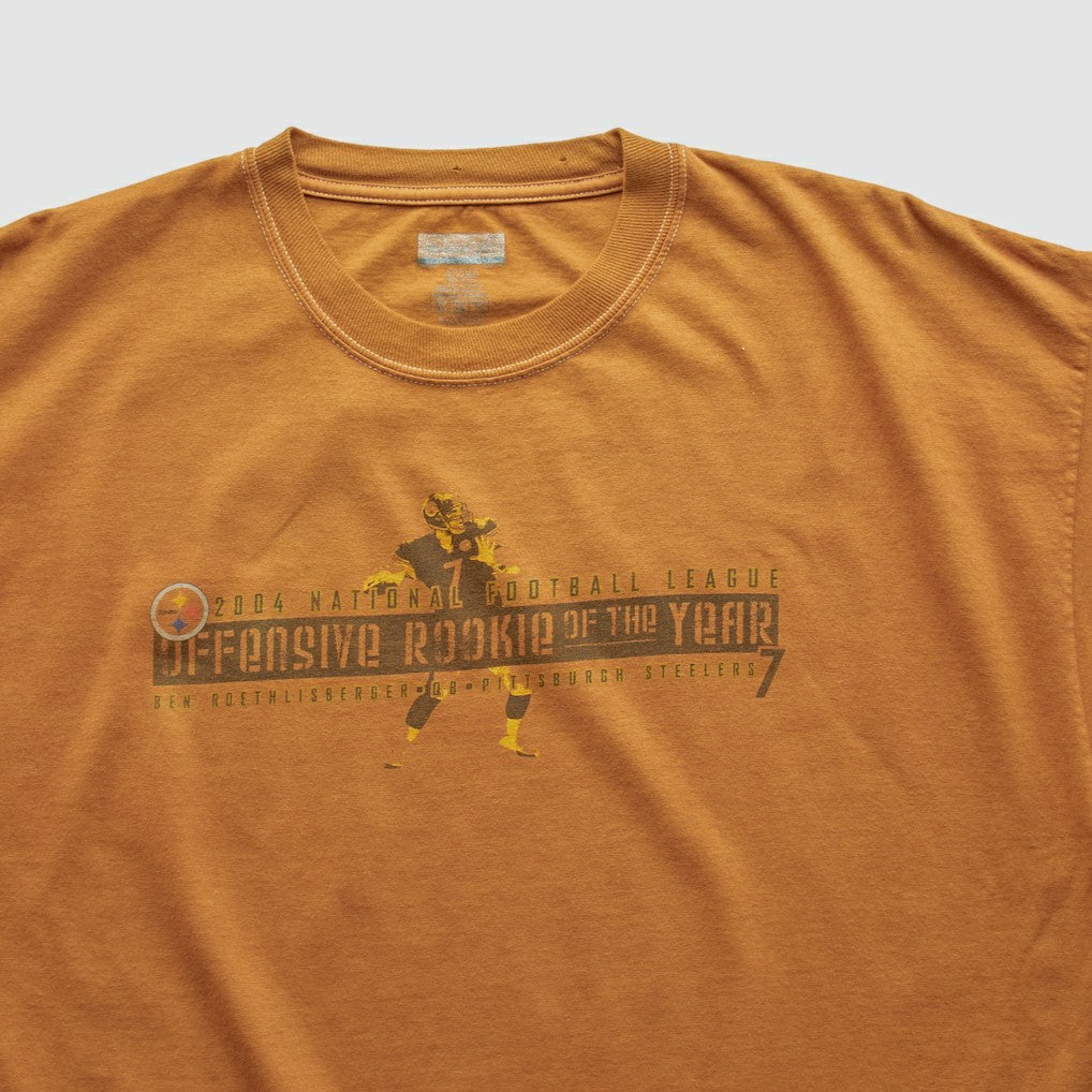 Fanatics Pittsburgh Steelers Reebok 2004 T-shirt Orange Vintage