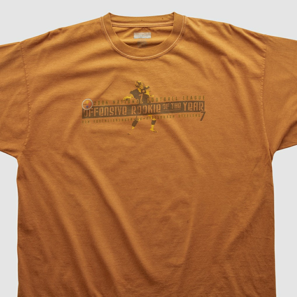 Fanatics Pittsburgh Steelers Reebok 2004 T-shirt Orange Vintage