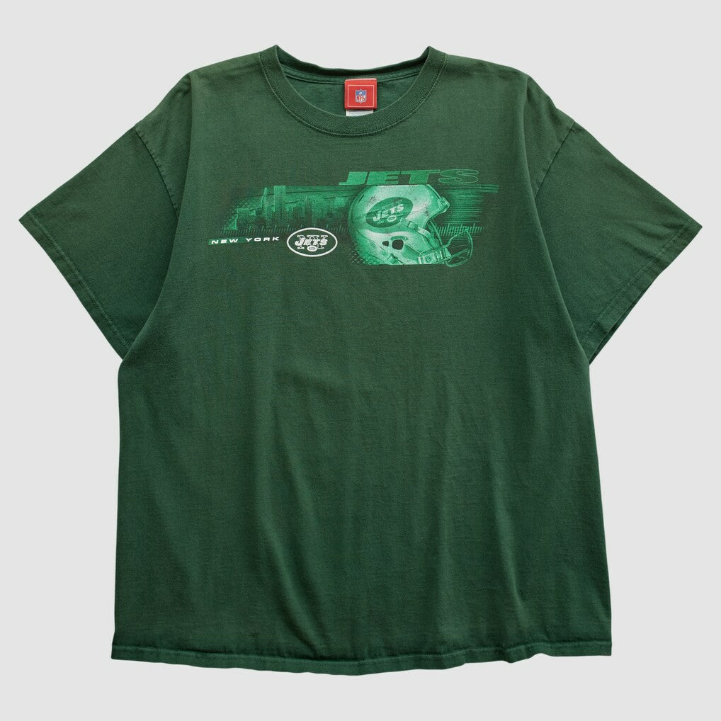Fanatics New York Jets NFL 2000s T-shirt Green Vintage