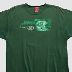 Fanatics New York Jets NFL 2000s T-shirt Green Vintage