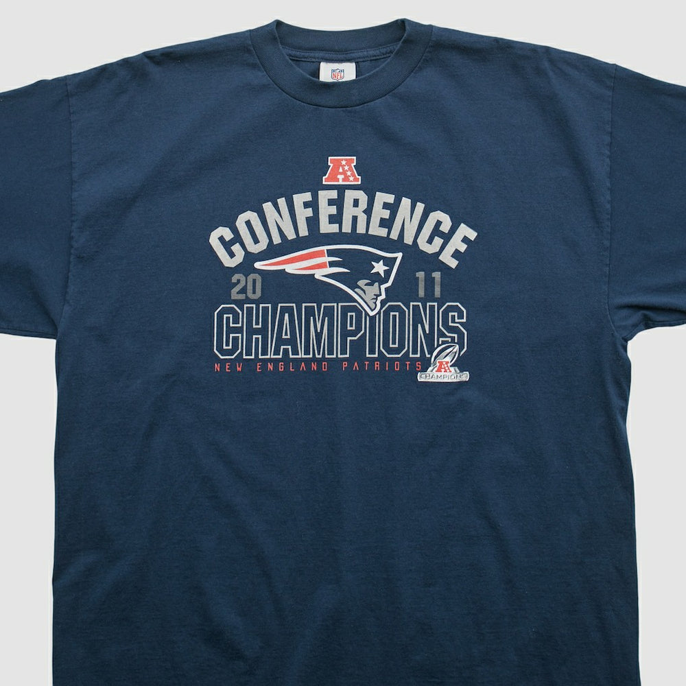 Fanatics New England Patriots NFL 2011 T-shirt Navy Vintage