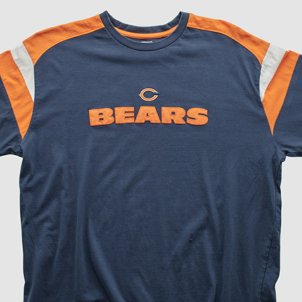 Fanatics Chicago Bears NFL 2000s Long Sleeve T-shirt Navy Vintage