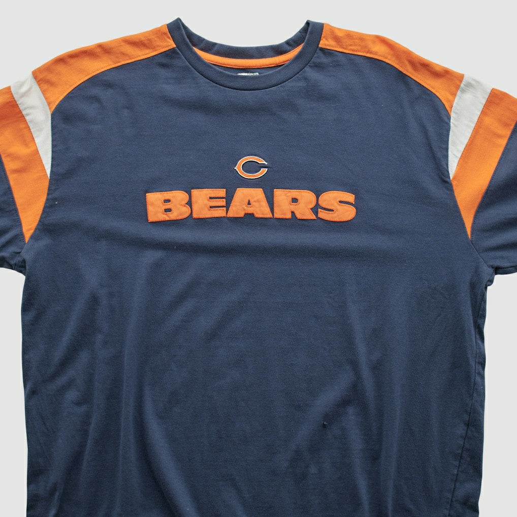 Fanatics Chicago Bears NFL 2000s Long Sleeve T-shirt Navy Vintage