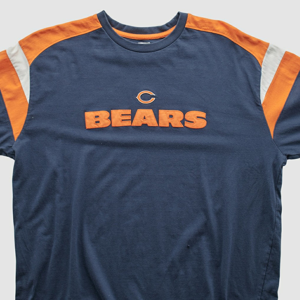 Fanatics Chicago Bears NFL 2000s Long Sleeve T-shirt Navy Vintage