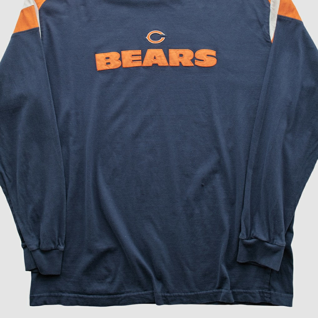 Fanatics Chicago Bears NFL 2000s Long Sleeve T-shirt Navy Vintage