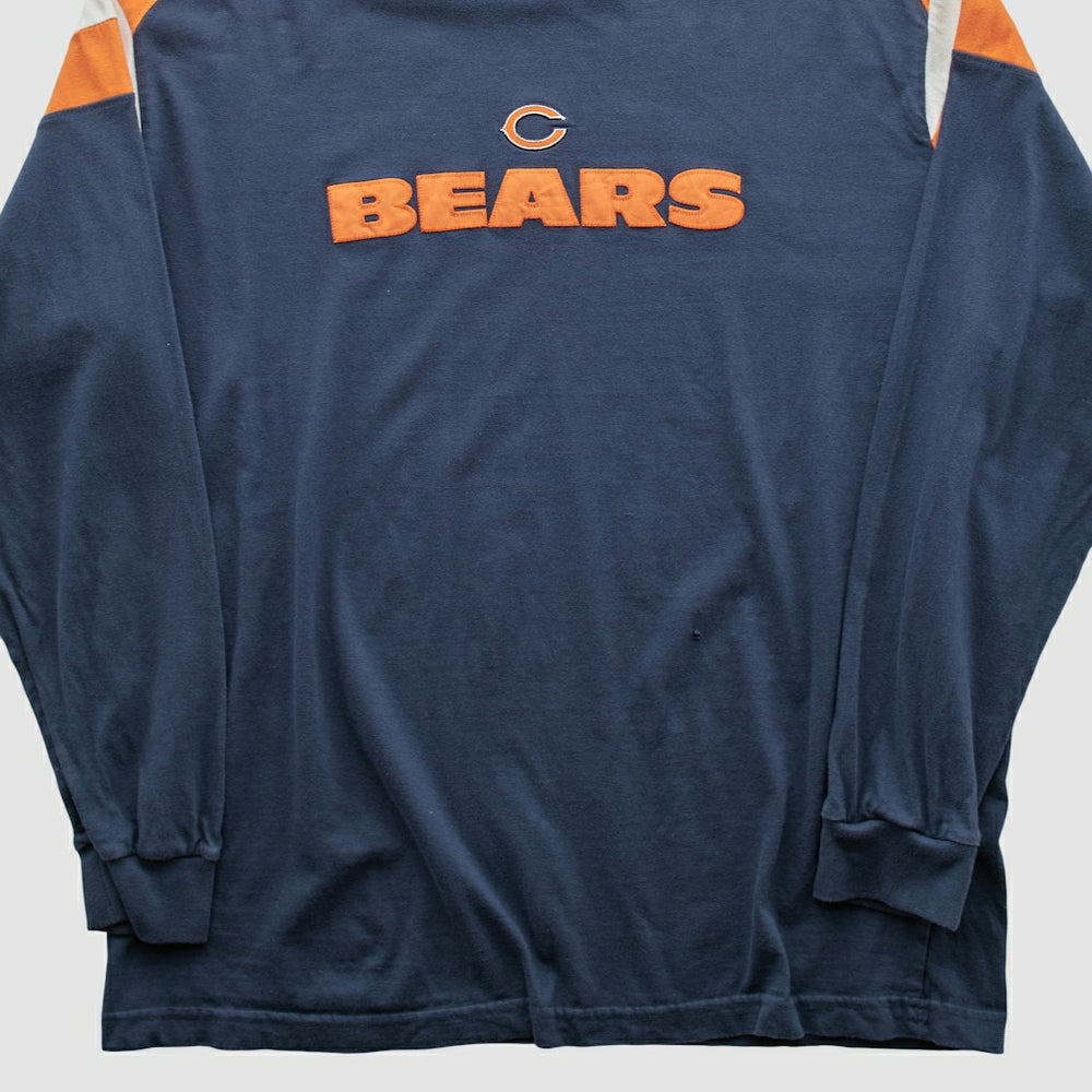 Fanatics Chicago Bears NFL 2000s Long Sleeve T-shirt Navy Vintage