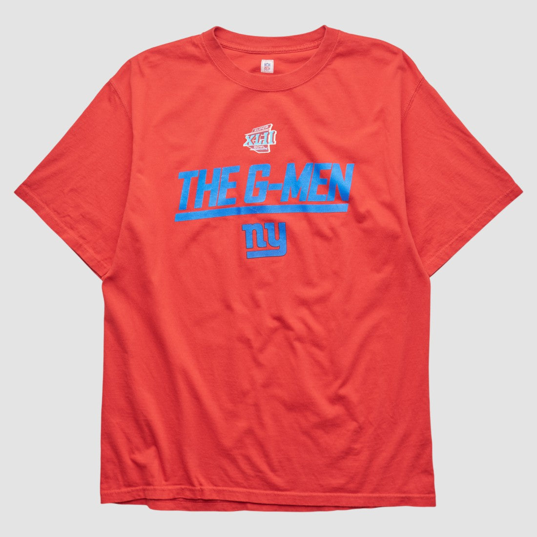 Fanatics New York Giants NFL 2008 T-shirt Red Vintage